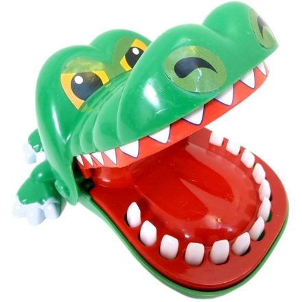 Harapós krokodil a fogorvosnál: bátorságpróba társasjáték
