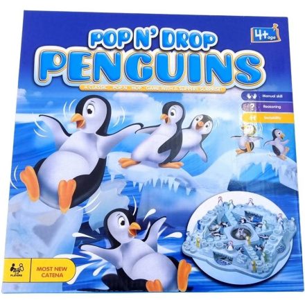 Csúszkáló pingvinek társasjáték 