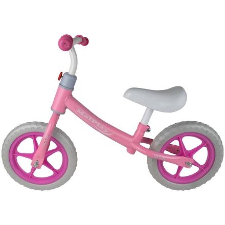Gyerek futóbicikli, futókerékpár, extra könnyű, rózsaszín, 80-108cm